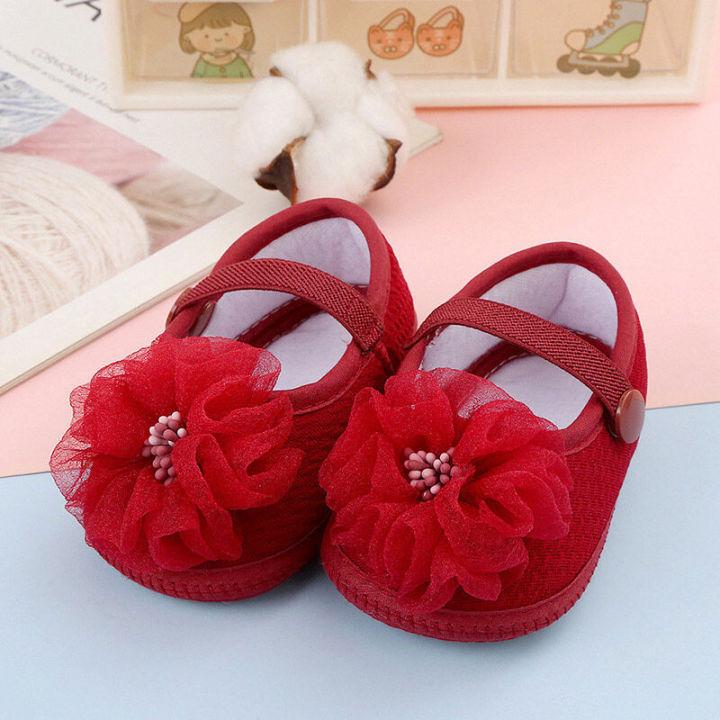 Big%20Chiffon%20Flower%20Baby%20Girls%20Flat%20Shoes%20Summer%20Cotton%20Girl%20Princess%20Prewalker%20Shoes%20Footwear%20Soft%20Bottom%20Non-Slip%20First%20Walking%20Shoes%20-%20Image%202