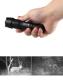 UltraFire 502B IR Zoomable Night Vision 850nm/940nm Tactical Hunting LED Flashlight Infrared Radiation 18650 Torch Light. 