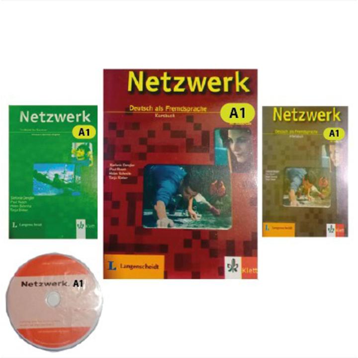 Netzwerk Deutsch als Fremdsprache A1 (Textbook + Workbook + Glossar) (with 1 CD) by Helen Schmitz Stefanie Dengler,Paul Rusch