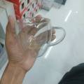 Double Wall Coffee Glass Mug With Handle (250 ml).