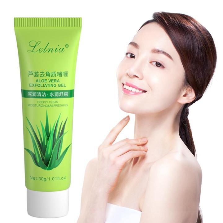 Aloe Vera Exfoliating el eeling Whitening oisturizing Sunscreen epair Emulsione Skin Improe laheads eauty roducts