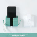1PCS Wall Mounted Organizer Box Punch Free TV Remote Control Storage Mounted Phone Plug Wall Holder. 