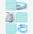 Baby Comot Seat Toilet seat Safe Soft Training seat Potty Sitting Ring with Handles Bathroom Trainer closestool Cover. 