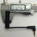 Dual Male 3.5mm TRRS to TRS Universal Cable for Microphones. 