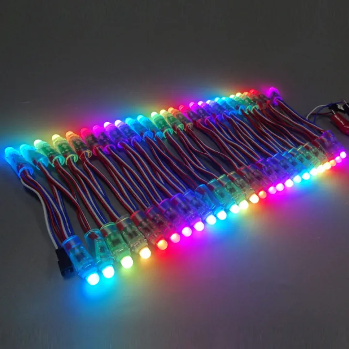 50Pcs%20WS2811%20LED%20Pixel%20Light%20String%20Advertising%20Pouring%20Waterproof%20Full%20Color%20Perforated%20Light%2012mm%20DC%205V%20-%20Image%203