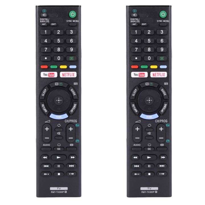 2X Remote Control -TX300P TV -TX300B -TX300U with /