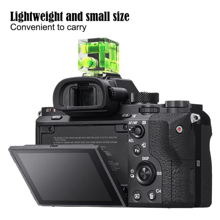TWEXQNY%20Triple%203%20Axis%20Hot%20Shoe%20Bubble%20Spirit%20Level%20Compatible%20for%20DSLR%20Camera%20(4%20Pack)%20-%20Image%205