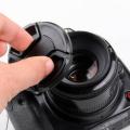 Universal High-end 58mm Camera Lens Cap Holder Lens High Quality Cover For Canon Nikon Olypums Fuji Lumix Accessories.
