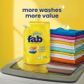 Fab Liquid Detergent Pouch for Machine & Hand Wash - 1kg. 