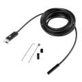 2 In 1 Android USB Endoscope Inspection Camera 6 LEDs OTG Waterproof Borescope With Snake Soft Wire For PC Laptops And Andriod Smartphone 5m. 