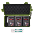 2X Firing System Machine 12 Cue Channel Cold Pyro Pyrotechnic Display Fuse Cracker Firework Artifice Cake Shell.