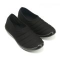 Ladies stylish  fashionable comfortable black walking shoe. 