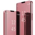 For Samsung Galaxy A14 4G A34 A54 5G Case Magnetic Book Stand Cover For Samsung A 14 34 54 Smart Mirror Leather Flip Funda Coque.