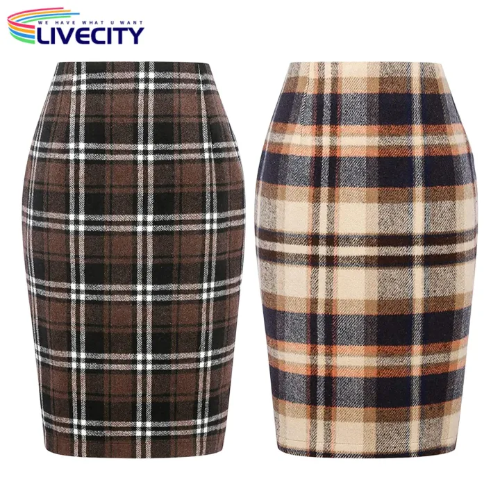 Autumn%20Skirt%20Plaid%20Print%20Thick%20Women%20Spring%20Skirt%20-%20Image%209