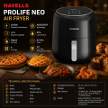 Havells Prolife Neo Air Fryer1500W| 4.5 L | Digital Air Fryer| 8 Pre-Sets| Aerocrisp Technology| 85% Less Oil Use| 60-Min Timer | Air-Fryer for Home Kitchen.