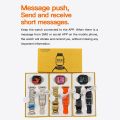 Tinzzi HK9 Ultra Smart Watch 2.02" LCD HD Big Screen Smartwatch Wireless Charging Bluetooth Call Sleep Monitoring Series 8 Watch for Men Women.
