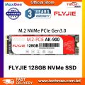 FLYJIE AK-900 128GB PCIe NVMe SSD M2 (2280) Gen 3.0 Interface SSD For Laptop & Desktops.