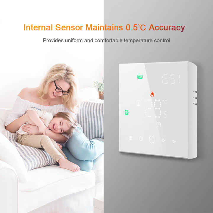 95-240V%20Programmable%20Ther-mostat%205+1+1%20Six%20Periods%20Digital%20Water%20Heating%20Thermoregulator%20Temperature%20Controller%20Touch%20Screen%20LCD%205A%20-%20Image%205