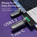 MOVESPEED 1000MB/s Pendrive USB 3.2 Gen 2 Type C Flash Drive 2TB 1TB 512GB 256GB 128GB Pen Drive for Smartphone Tablet PC Laptop. 