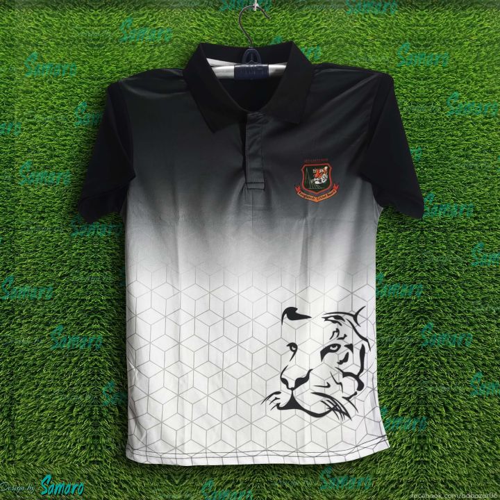 Bangladesh Training Short sheeve Collar polo Cricket Jersey For Men - Half Sleeve Polo - Bangladesh Cricket Training Jersey 2026/27