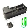3.7V double Battery  Charger For 3.7V 14500 Li-ion Rechargeable Battery. 