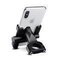 Metal Bike Mobile Holder For mobile phone bracket motorcycle bicycle takeaway rider -Black. 