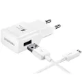 For Samsung Galaxy J8 J6 J6+ J4 J4 Plus J7 J7 Prime J5 J5 Prime J2 J2 Prime Fast Charger with Micro USB Cable. 