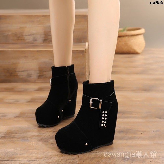 Fashion Thick Sole Ankle Boots