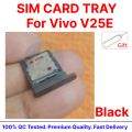 For Vivo V25E Sim Tray and SD Card Slot with Ejector Pin Replacement Parts.