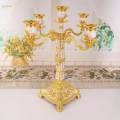Candle Holder Candle Stand Candlestick Candleholder Vintage Style Ornament Candelabrum Metal Candelabra for Table Centerpieces Party Holiday. 