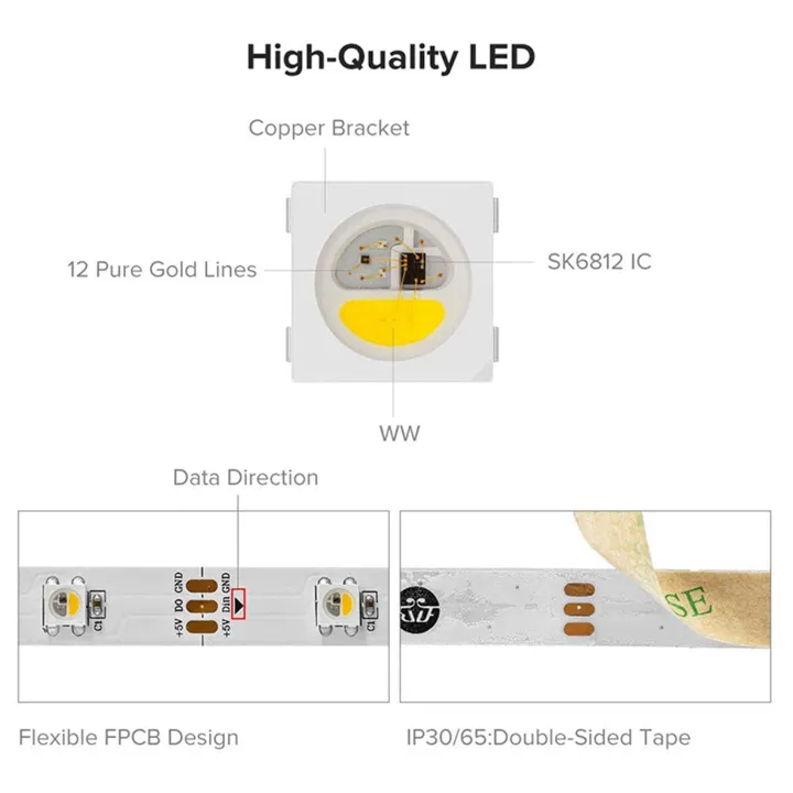 2X%20RGBW%20SK6812%20(WS2812B)%20RGB%20+%20Warm%20White%205M%2030%20LEDs/Pixel/M%20Individually%20Addressable%20Flexible%20LED%20Strip%20IP30%20DC5V%20-%20Image%202