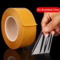 50M High Temperature Resistance PET Double Sided Tape No Trace Transparent Heat Resistant Strong Double-Sided Adhesive Tape 1PCS. 