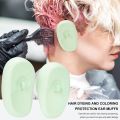 Silicone Ear Covers Reusable Hairdressing Ear Cap Earmuffs Hightlight Ear Shower Caps Waterproof for Hair Dye Shower Colouring. 