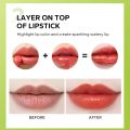 Beauty Glazed Big Brush Head Glow Lip Oil 4gm Ultra-Hydrating & Nourishing, Smooth Glossy Finish Lip Glow Oil, Shiny and Vegan Tinted Lip Gloss, Non-Sticky Formula. 