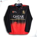 Royal Challengers Bangalore IPL Polo Cricket Jersey For Men - Long Sleeve Collar Polo - RCB Jersey 2026/27. 