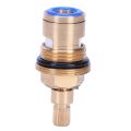 2 pcs Replacement Brass ceramic disc tap valve insert gland cartridge quarter turn.
