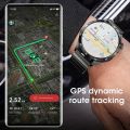 Valentine's Essential: ONEGRA GT4 Pro Smartwatch - Waterproof, Wireless Charging, HD Call & Fitness Tracker for the Active Man. 