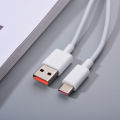 Xiaomi Type-C 6A 33w Turbo Charger Cable Quick Charging Type C USB Line For Mi 9 10 11 Pro 9Se CC9 Pro Note 10 Lite Redmi K MI 10T Pro 5G 10i Poco X3 Type C Fast Charging Cable 1M Redmi Note 9 10 K30 Ultra POCO M3 Pro 5G Mi 11 Lite- White.