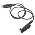 USB Programming Cable 2 Way Radio Wire With Software For Motorola HT750 HT1250.