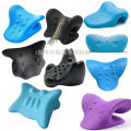 pu cervical repair massage pillow reverse arch traction cervical occipital spine stretch orthosis PU foam neck pillow wholesale. 