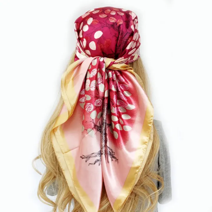 2023%20Summer%20New%20Sunscreen%20Scarves%20Fashion%20Design%20Beach%20Headscarf%20Women%20Luxury%2090X90CM%20Silk%20Hijab%20Popular%20Model%20For%20Square%20Shawls%20-%20Image%204