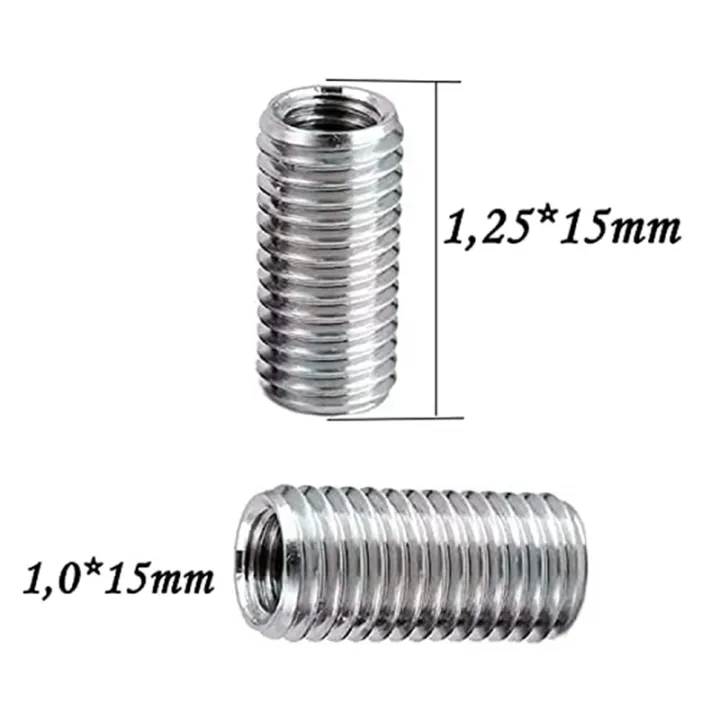 40%20Pcs%20Thread%20Reducing%20Nuts,%20M8%20Male%20to%20M6%20Female%20Thread%20Screw%20Sleeve%20Bolt%20Conversion%20Nuts,%20Threaded%20Reducers%20Adapters%20-%20Image%202