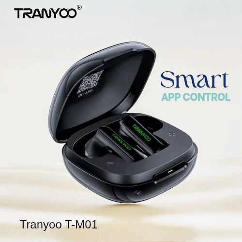TRANYOO T-M01 Bluetooth 6.0 TWS Earbuds