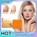 Whitening Soap for Dark Skin Bleaching Reduce Black Spots Melasma Deep Cleansing Moisturizing Lighten Vitamin C Brightening Soap.