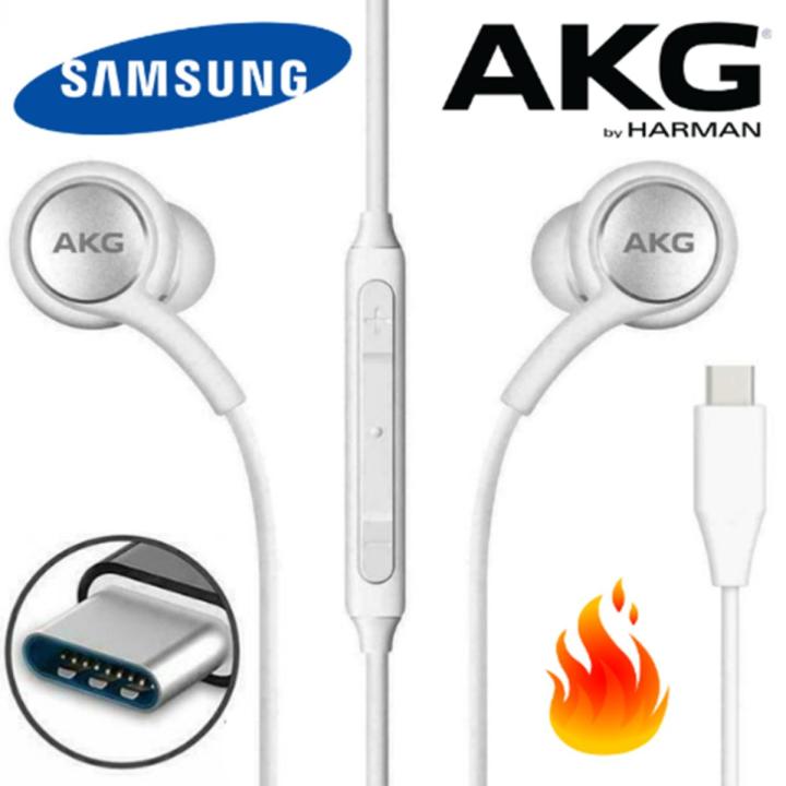 NYT Samsung Type C Earphone Note10 S20 S21 A8S In-Ear Sports Music Headsets For Galaxy S21 S20 With Mic/Remote Control