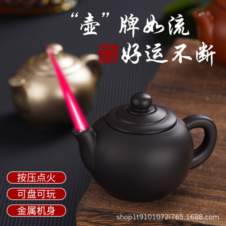 New%20Exotic%20Fun%20Night%20Market%20Stall%20Funny%20Personality%20Creative%20Teapot%20Birthday%20Gift%20Open%20Fire%20Inflatable%20Windproof%20Lighter%20-%20Image%203