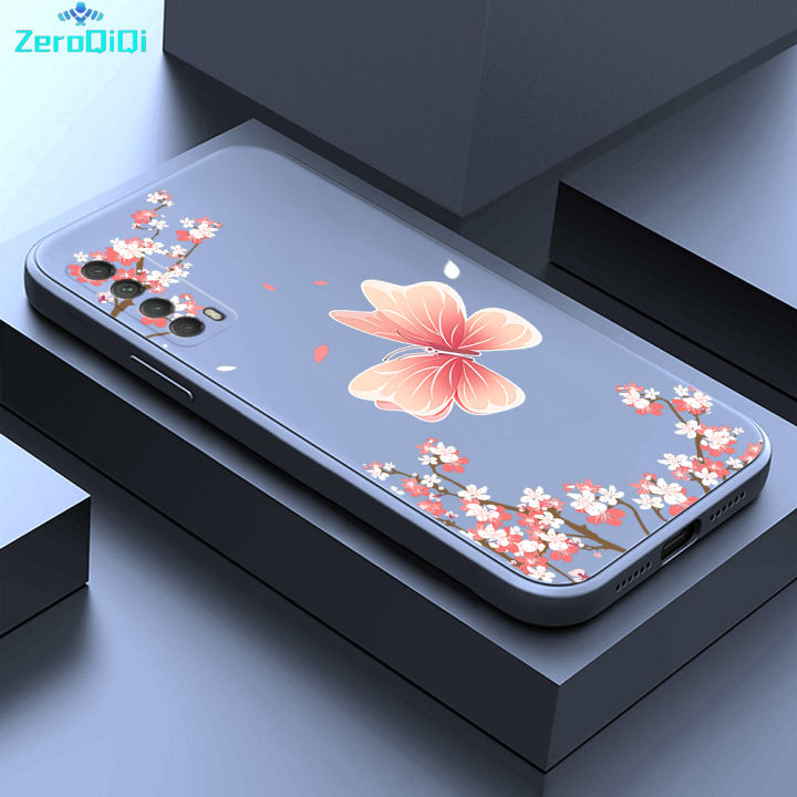 ZeroQiQi%20for%20Huawei%20Y7A%202020%20Back%20Cover%20Flowers%20Butterflies%20Full%20Lens%20Protection%20Thin%20Anti%20Drop%20Phone%20Case%20Built%20in%20Thin%20Pile%20Liquid%20Silicone%20Soft%20Case%20-%20Image%202