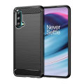 One Plus Nord CE 5G High Quality Carbon Fiber Camera Protection  Soft Mobile Back Cover Black Color For One Plus Nord CE 5G. 