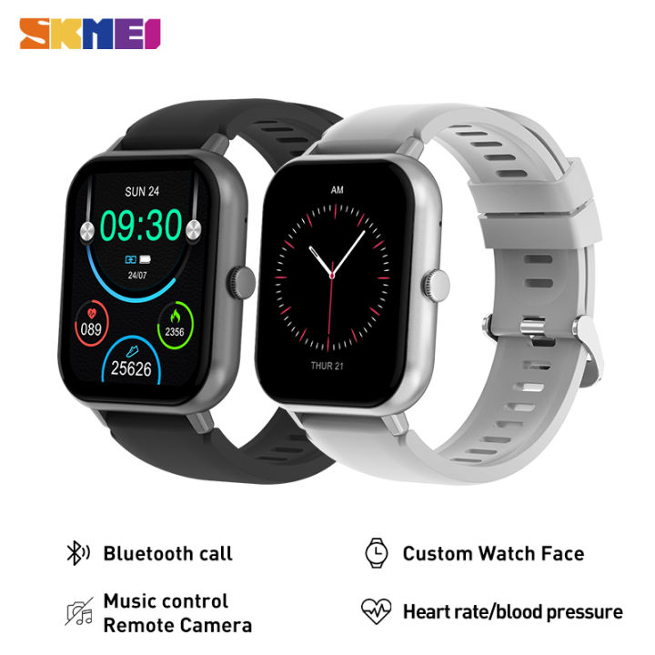 Montre Connectée Homme Femme, 1.39 HD Full Touch Smartwatch avec Appel