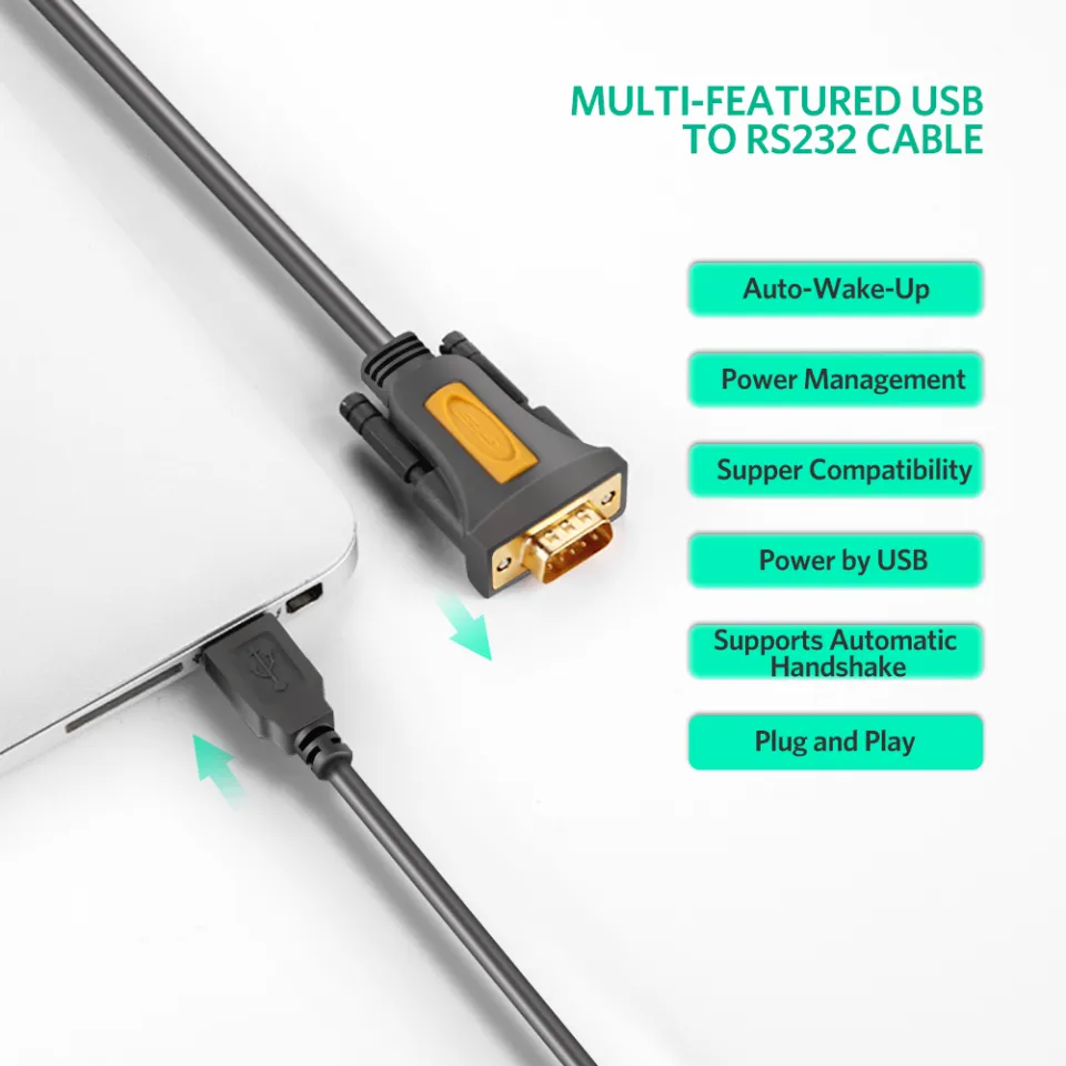 Convertisseur USB Vers RS-232 TRENDnet – Compatible Windows Et Mac OS (10.1 à 10.7)